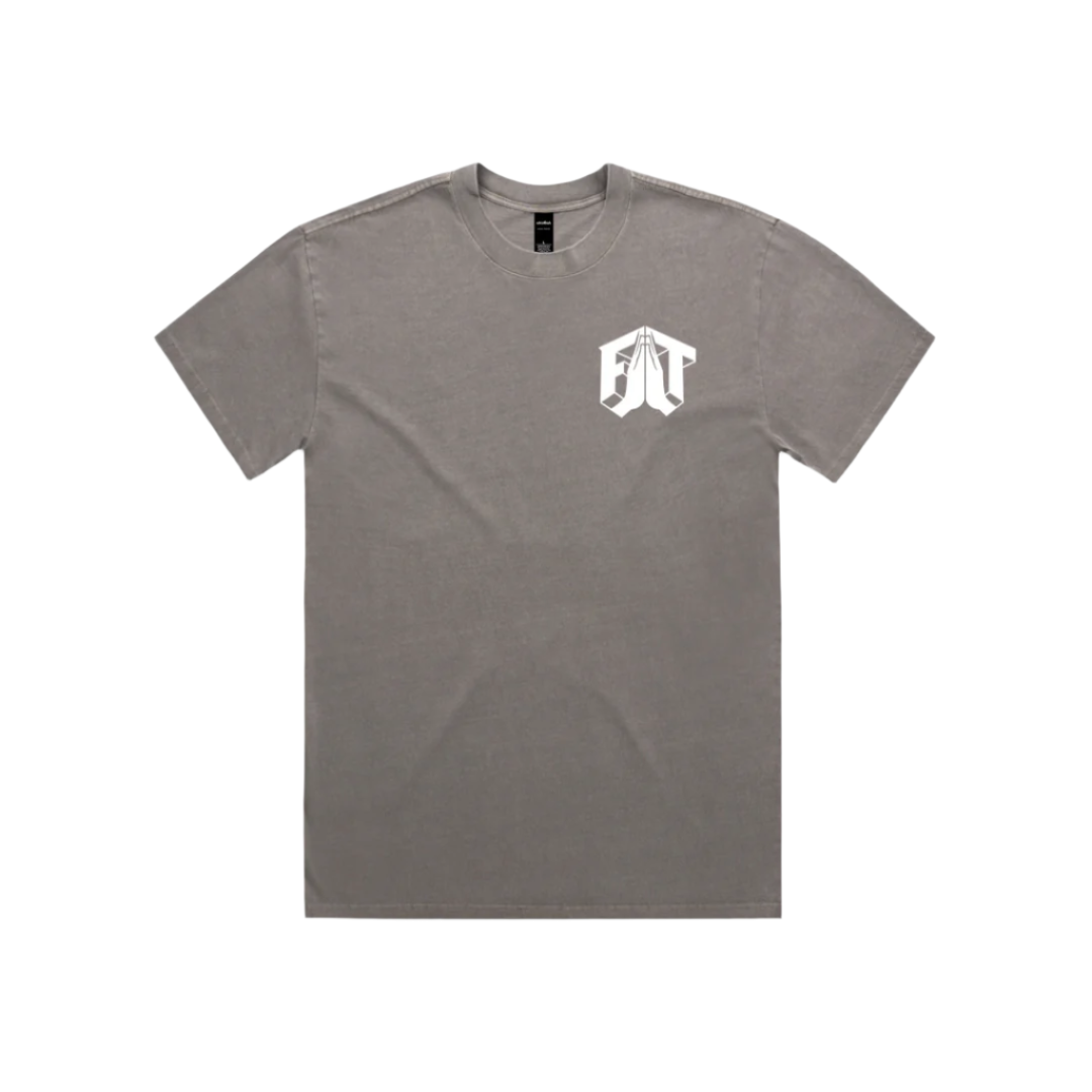 MOVEMENT TEE-FADED GREY