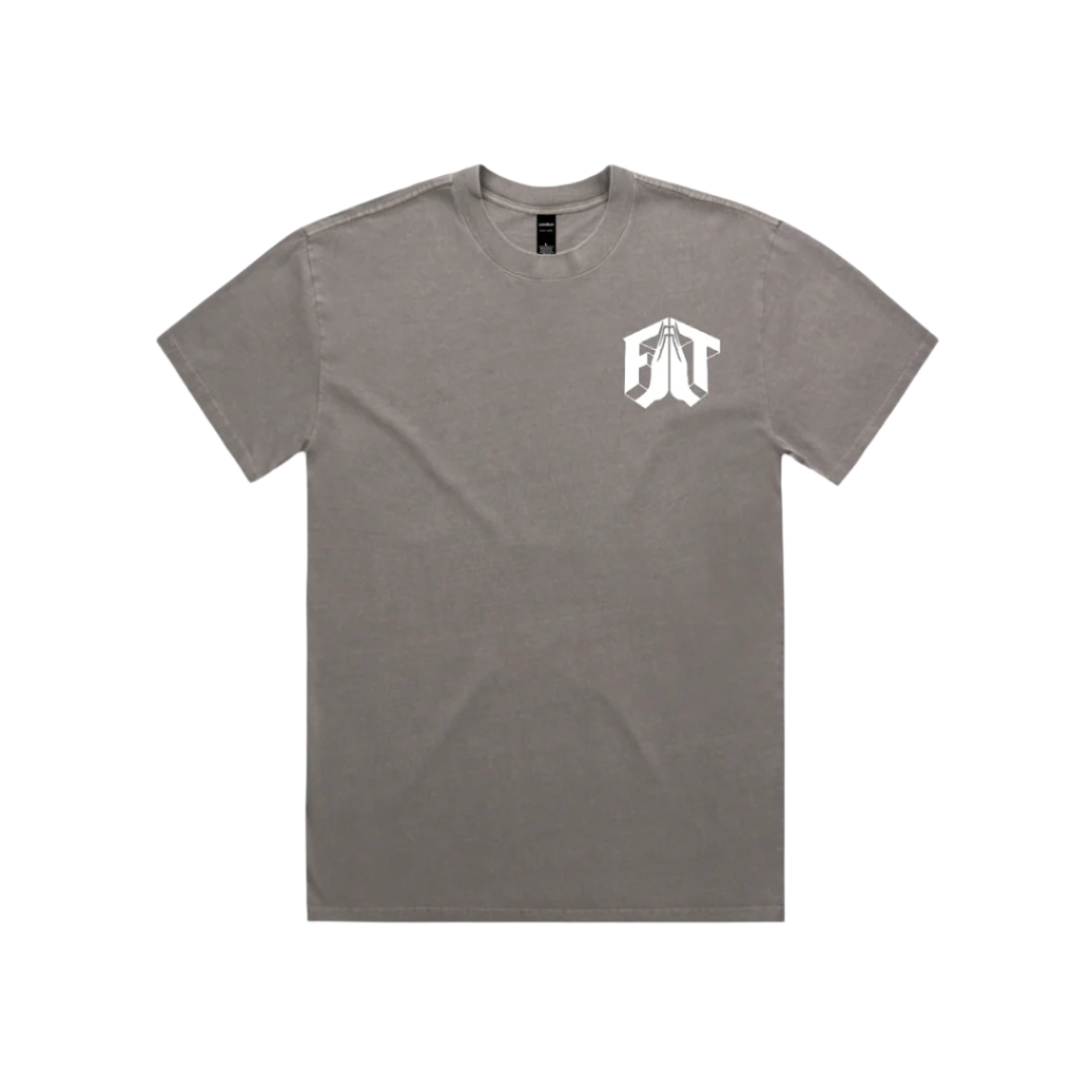 MOVEMENT TEE-FADED GREY