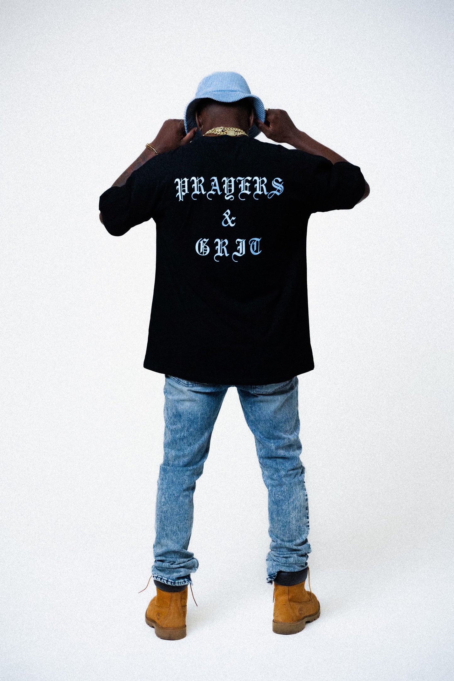 Prayers & Grit Black/Blue