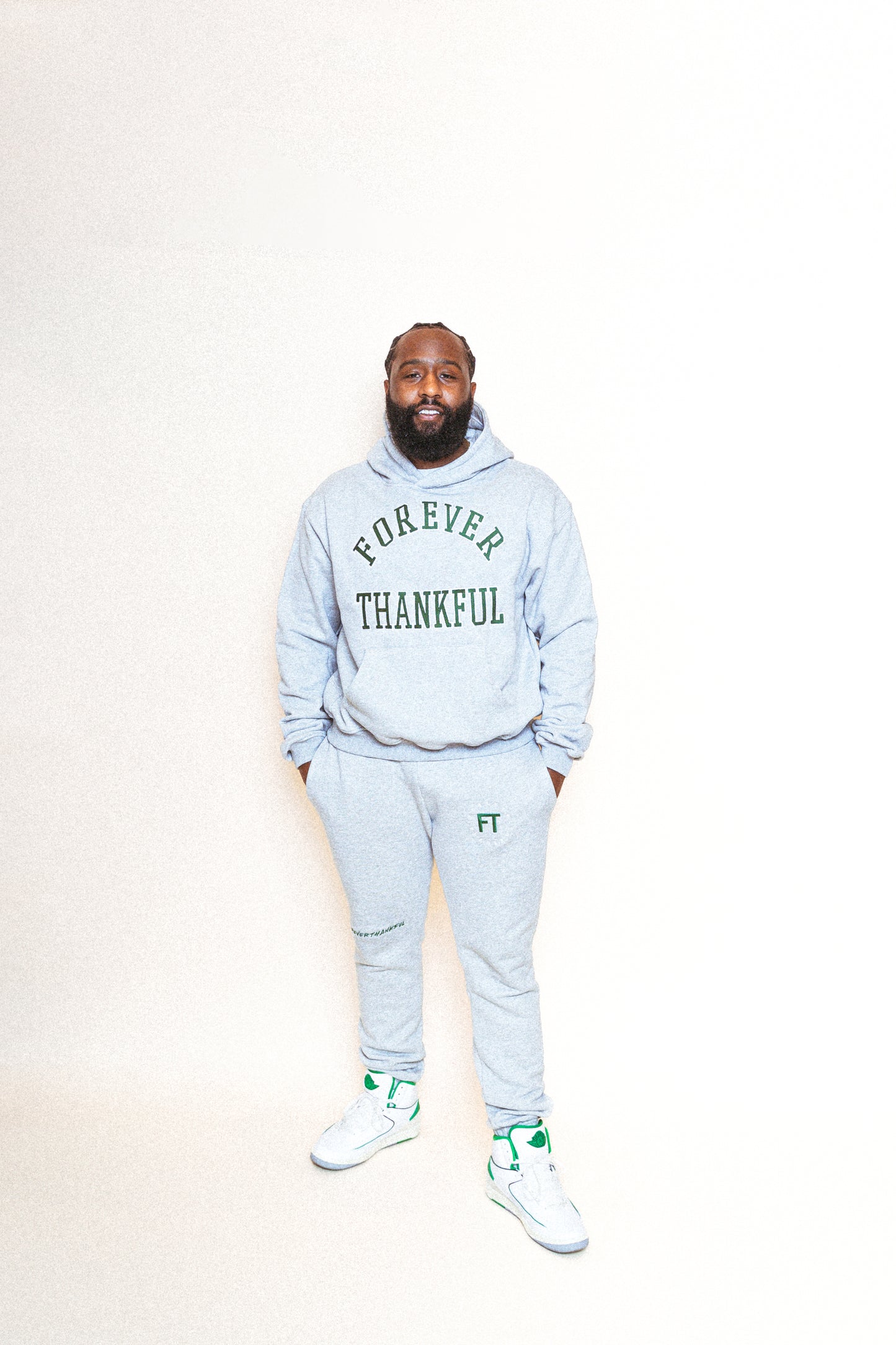 Varsity Hoodie Green