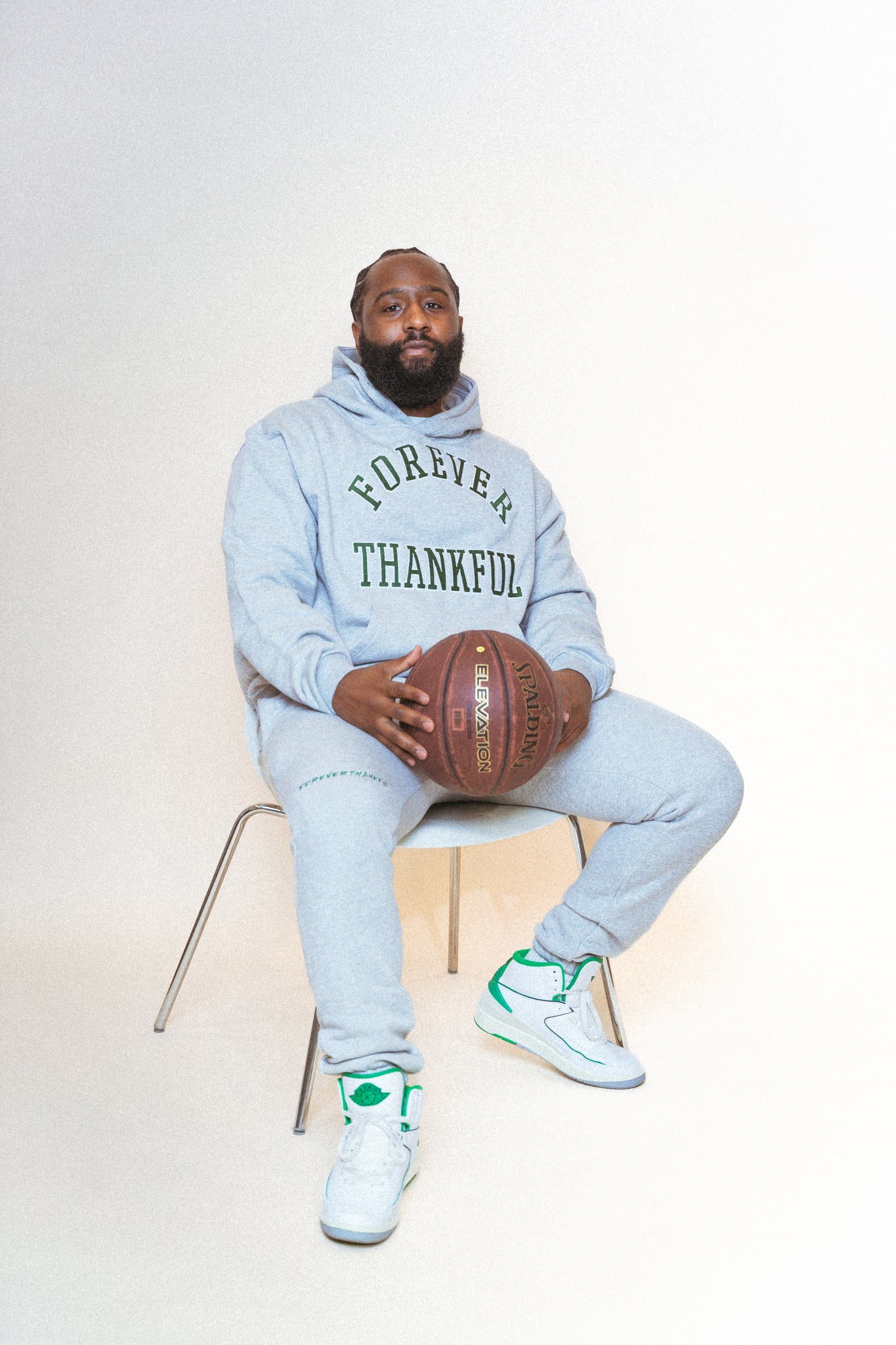 Varsity Hoodie Green